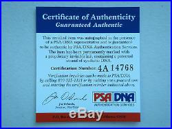 RAY LEWIS #52 PSA/DNA SIGNED 16x20 PHOTOGRAPH CERTIFIED AUTHENTIC AUTOGRAPH