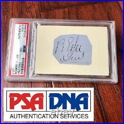 ROBERT E. LEE PSA/DNA Slabbed Signed Autograph Handwritten Rank as General