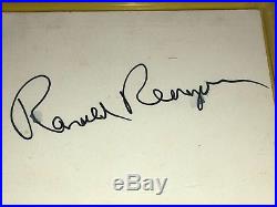 RONALD REAGAN signed 1968 TICKET auto PSA/DNA president USA autograph
