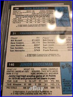 Rare 1980-81 Topps Larry Bird Signed RC HOF PSA/DNA Certifies Autograph Rookie