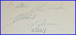 Rare Ritchie Valens, Eddie Cochran, more Signed Autographed'58 Program PSA/DNA