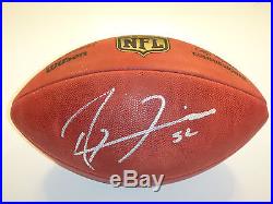 Ray Lewis #52 Psa/dna Signed Official Wilson NFL Football Certified Autograph