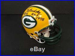 Ray Nitschke Signed Packers Mini Helmet Autograph Auto PSA/DNA AD70269