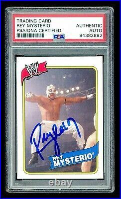 Rey Mysterio 619 PSA/DNA Certified 2007 Topps Signed Autograph Auto Slabbed