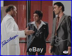 Robert Loggia, Bauer and Al Pacino Autographed 11x14 Scarface Photo PSA/DNA