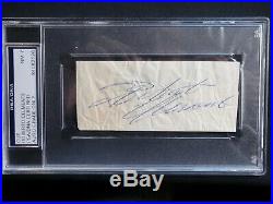 Roberto Clemente Signed Graded 7/10 Autographed Cut Psa/dna Certified Authentic