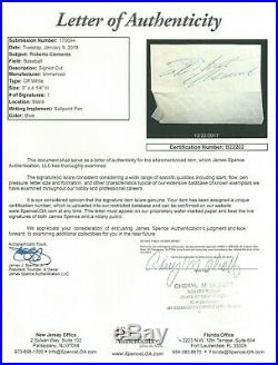 Roberto Clemente Signed Graded 7/10 Autographed Cut Psa/dna Certified Authentic