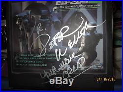 Robocop Ed-209 Neca Signed Autographed Peter Weller Psa/dna Authenticated