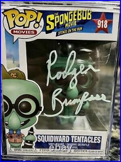 Rodger Bumpass signed Squidward Funko PSA/DNA witnessed
