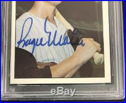 Roger Maris signed 1978 TCMA baseball card 1960's PSA/DNA Autograph Yankees NICE