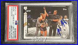 Ronda Rousey 2015 Topps UFC Champions #273 Signed PSA DNA Autograph Rowdy WWE