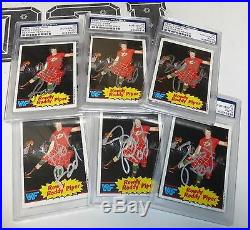Rowdy Roddy Piper Signed 1985 Topps WWF Card PSA/DNA COA WWE Autograph Wrestling