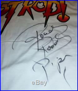 Rowdy Roddy Piper Signed HOT ROD L T-Shirt WWE WWF PSA/DNA COA Autograph Large