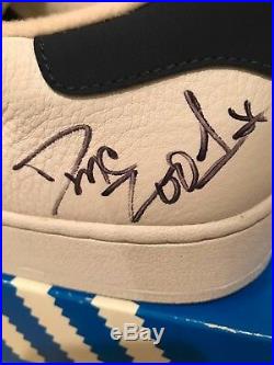 Run DMC Autographed Signed Adidas Superstar Sneakers Shoes Size 14 PSA/DNA Rare