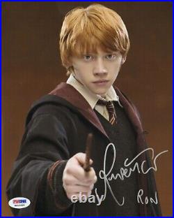 Rupert Grint Signed Harry Potter 8x10 Photo PSA/DNA COA Ron W Picture Autograph
