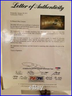 SDCC Stan Lee & Josh Brolin autographed Infinity War Guantlet PSA DNA Certified