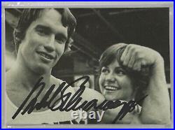 SIGNED Arnold Schwarzenegger Print Photograph PSA DNA COA AUTOGRAPH Sally Field