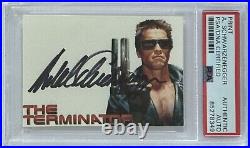 SIGNED Arnold Schwarzenegger The Terminator Print Photo PSA DNA COA AUTOGRAPH