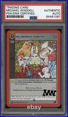 SIGNED PSA Metazoo First Anniversary Celebration 1st Edition Limited Promo Card