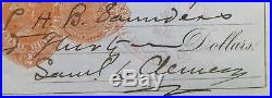 Samuel Clemens Iconic Author Autograph Signed Check PSA/DNA Authenticated