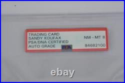 Sandy Koufax Autograph PSA DNA 1982 TCMA PSA/DNA Encapsulation