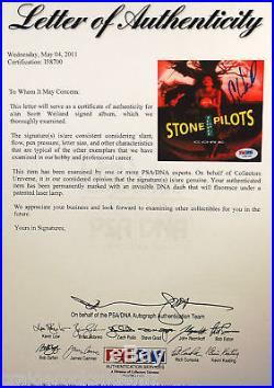Scott Weiland Stone Temple Pilots CORE Signed CD Cover PSA/DNA