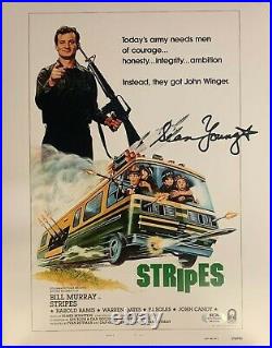 Sean Young autographed signed 11x14 photo Stripes PSA Witness Bill Murray