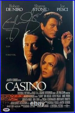 Sharon Stone CASINO 11X17 Autographed Movie Poster PSA/DNA Certified COA