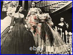 Signed Autograph Photo Gone With The Wind Evelyn Keyes COA PSA/DNA JSA PHOTO