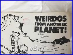Signed Bill Watterson Of Calvin and Hobbes Autographed Book PSA/DNA And More