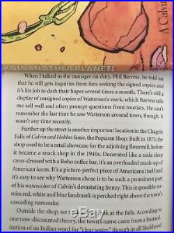 Signed Bill Watterson Of Calvin and Hobbes Autographed Book PSA/DNA And More