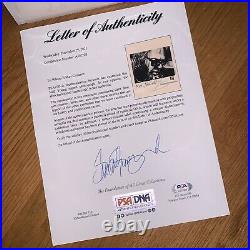Signed Neil Young Autographed PSA/DNA Certified COA LOA 8x10 Photo Rare Picture
