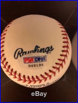 Stan Musial HOF 69 Signed Autographed OML Baseball PSA/DNA Graded GEM MINT 10