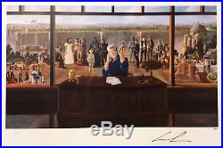 Star Wars George Lucas Signed Lithograph Print Auto Autograph PSA DNA Poster 900
