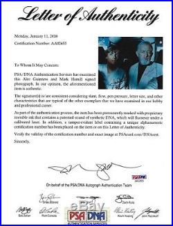 Star Wars Mark Hamill Alec Guinness Rare Signed 8 x 10 Photo PSA/DNA