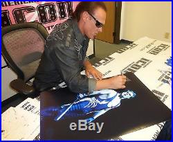 Sting Signed WWE 20x30 Photo PSA/DNA COA Picture The Icon Autograph WCW TNA Bat