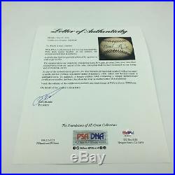 Stunning Babe Ruth Single Signed Autographed Baseball With PSA DNA LOA