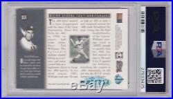 TED WILLIAMS 1994 Upper Deck Auto Autograph /2500 PSA/DNA Certified