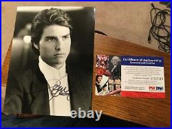TOM CRUISE in person SIGNED 6x8 Authentic AUTOGRAPH Photo PSA/DNA VAMPIRE