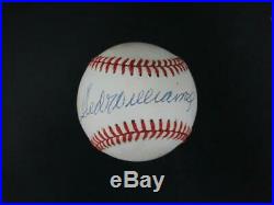 Ted Williams Signed Baseball Autograph Auto PSA/DNA AF08291