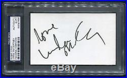 The Beatles / Paul & Linda Mccartney / Genuine Autograph / Psa/dna