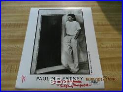 The Beatles / Paul Mccartney / 2018 Leaf Executive Autograph / Psa/dna/jsa/bas