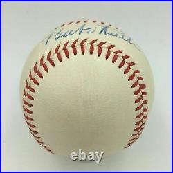 The Finest Babe Ruth Single Signed American League Baseball PSA/DNA MINT 8