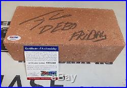 Tiny Lister Signed DeBo Friday Movie Brick PSA/DNA COA Autograph Tommy Ice Cube