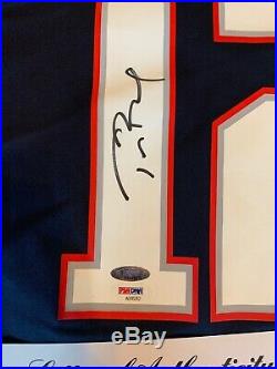 Tom Brady Autographed Jersey PSA DNA