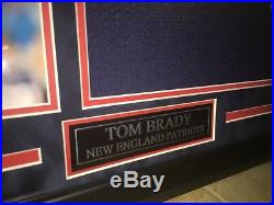 Tom Brady Autographed and Framed Jersey COA PSA/DNA from NFL Auctions