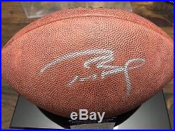 Tom Brady Signed/ Autograph Authentic Duke Wilson NFL Football Psa/dna