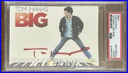 Tom Hanks SIGNED Big Movie Picture Print PSA DNA Certified Autograph COA