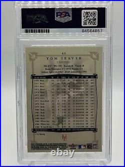 Tom Seaver Mets 2004 Fleer Greats of the Game #46 Signed Autograph PSA DNA 7