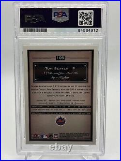 Tom Seaver New York Mets 2003 Fleer Showcase #105 Signed Autograph PSA DNA 12